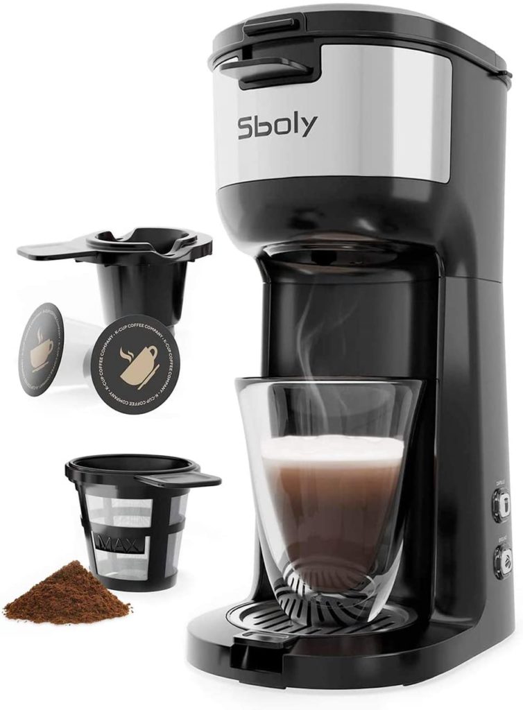 4. Sboly Single Serve Coffee Maker Brewer