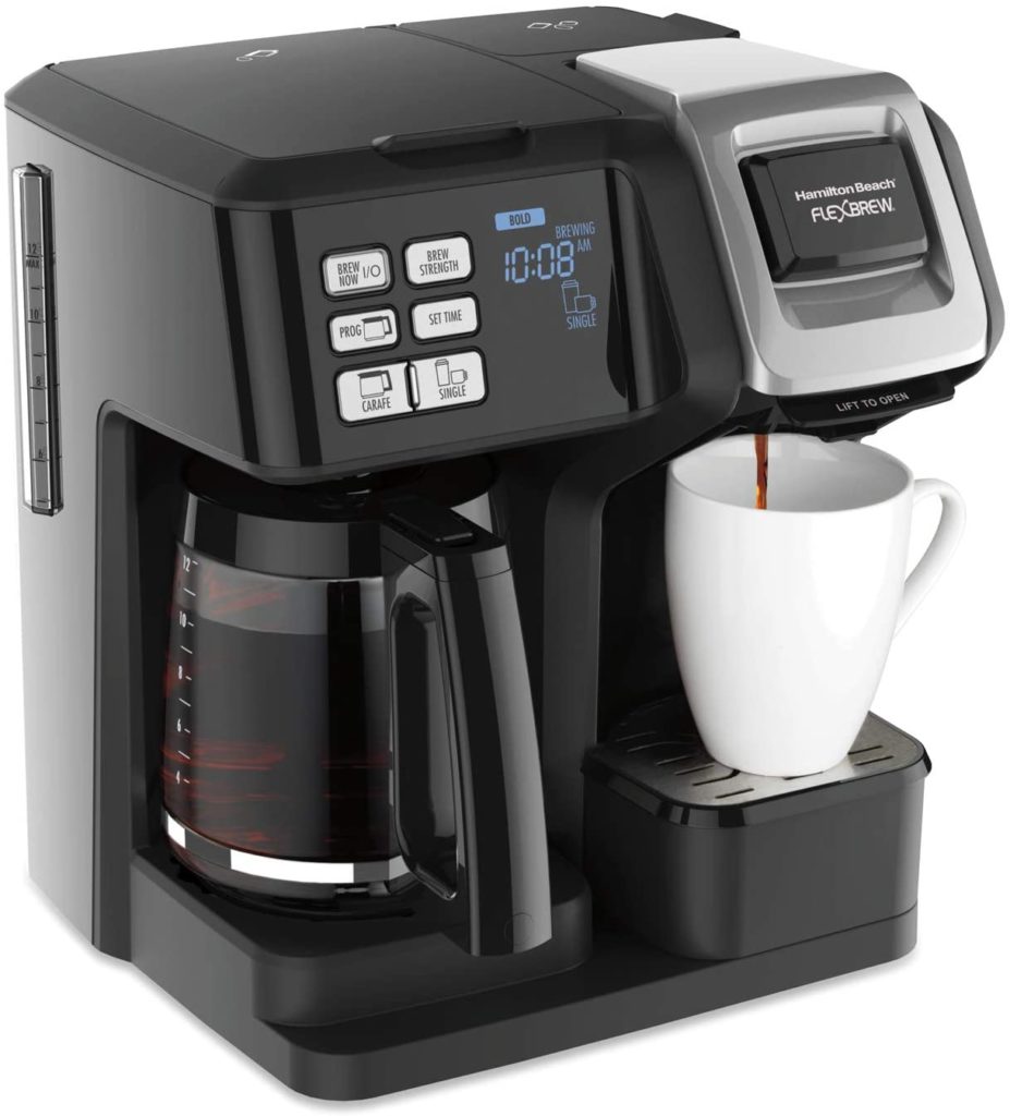 5. Hamilton Beach FlexBrew Trio Coffee Maker ﻿