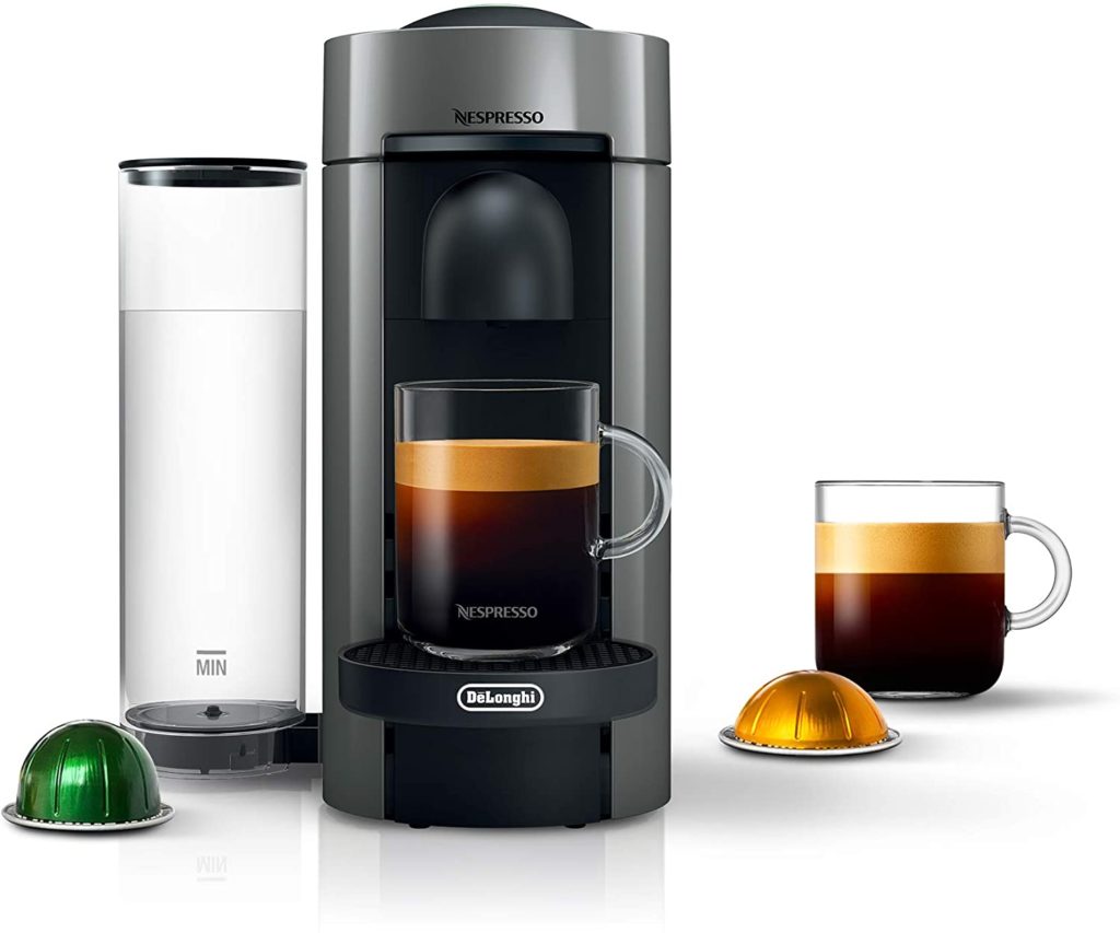 6. Nespresso VertuoPlus Coffee and Espresso Maker By De'Longhi