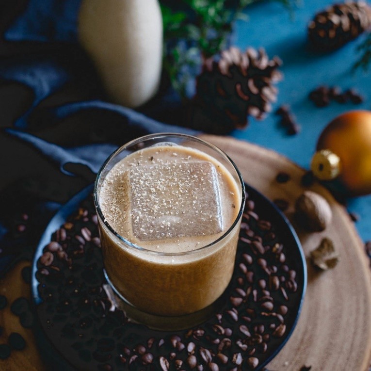 6. Coconut Bourbon Coffee Nog