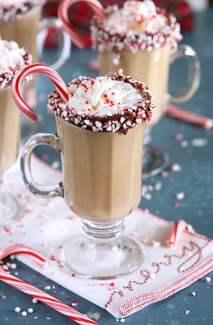 7. Boozy Mint Mocha Coffee