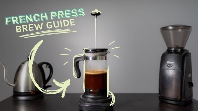 Brewing Coffee in French Press Machine Simple Steps