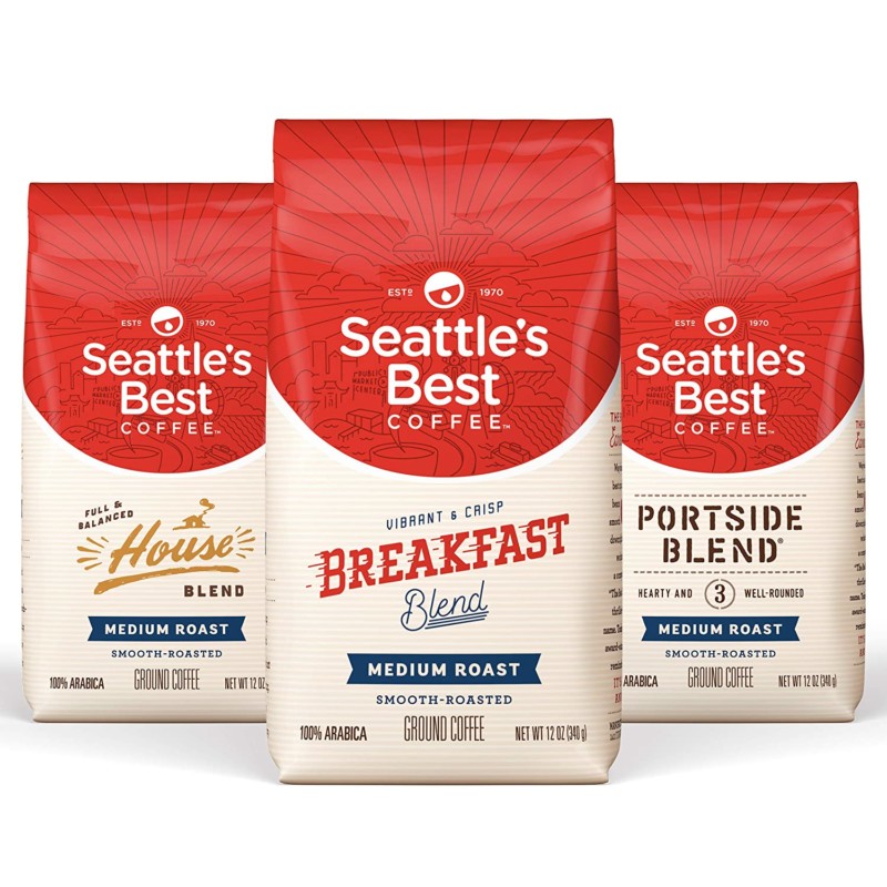 1. Seattle's Best Coffee Medium Roast Ground 