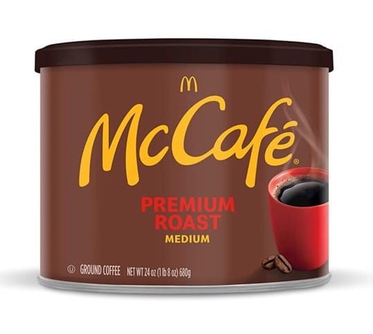 11. McCafé Premium Medium Roast Ground Coffee