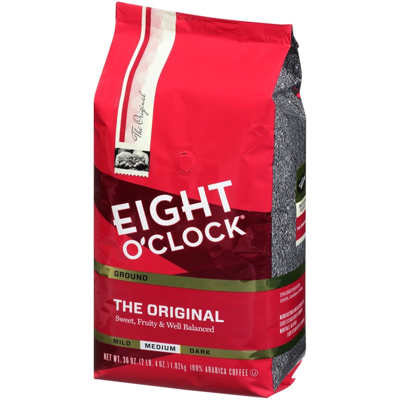 12. Eight O'Clock Ground Coffee