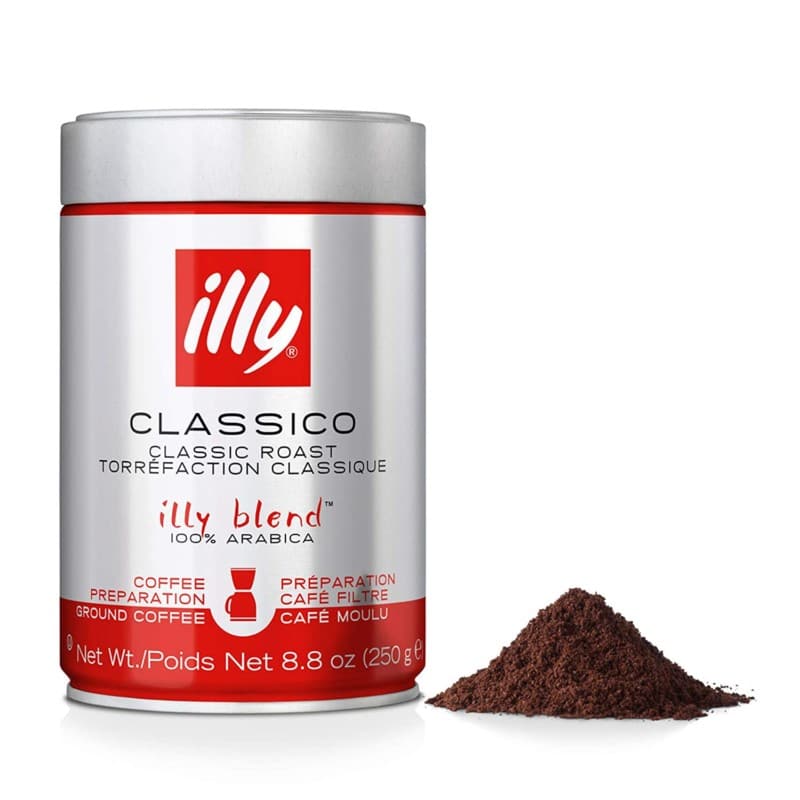 14. illy Classico Ground Drip Coffee