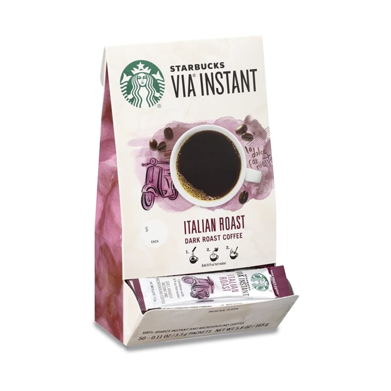 Starbucks VIA Dark Roast Instant Coffee - Italian Roast