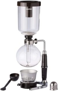 3. Hario Glass Technica Syphon Coffee Maker, 5-Cup