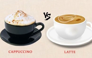 Cappuccino vs Latte | Differences Between Cappuccino and Latte