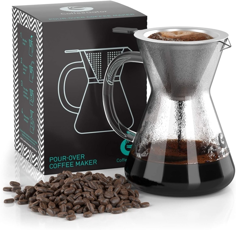 1. Pour Over Coffee Maker - Great Coffee Made Simple