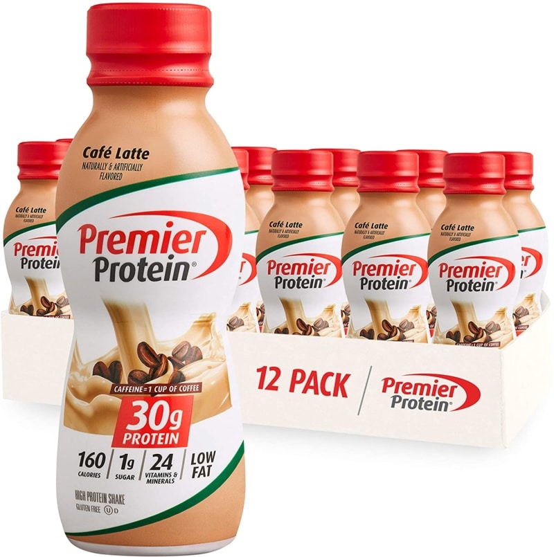 1. Premier Protein Shake Café Latte  