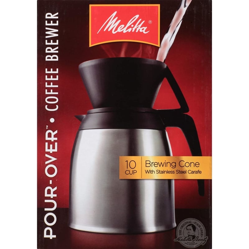 15. Pour- Over Brewer Melitta Coffee Maker