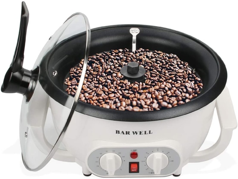 2. BAR WELL Coffee Bean Roaster Machine for Home Use