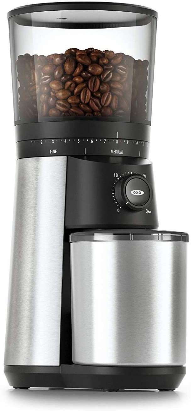 3. OXO Brew Conical Burr Coffee Grinder