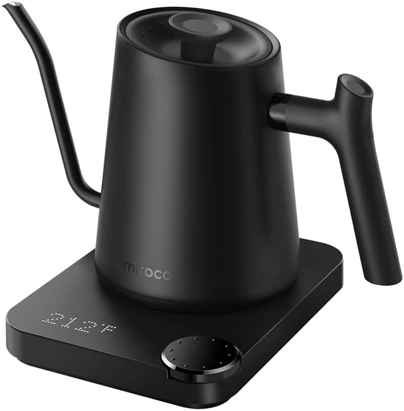 6. Miroco Gooseneck Electric Pour-Over Kettle