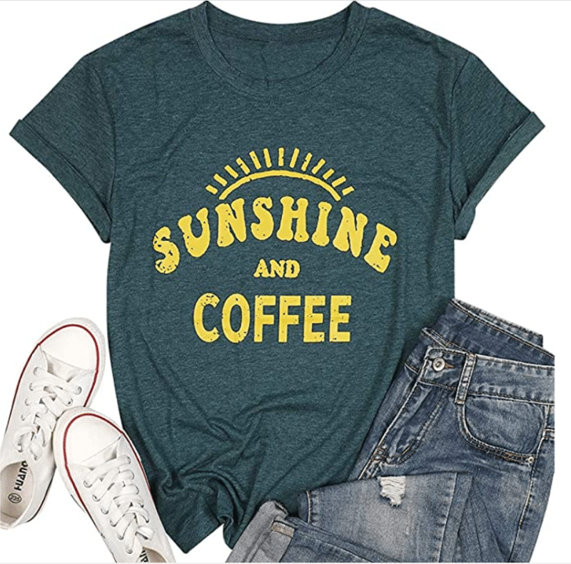6. Funny JINTING T-shirt Designs for Coffee Lovers, Women 