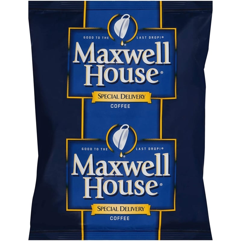 2. Maxwell House Special Delivery Medium Roast Single Serve Steeped Coffee 