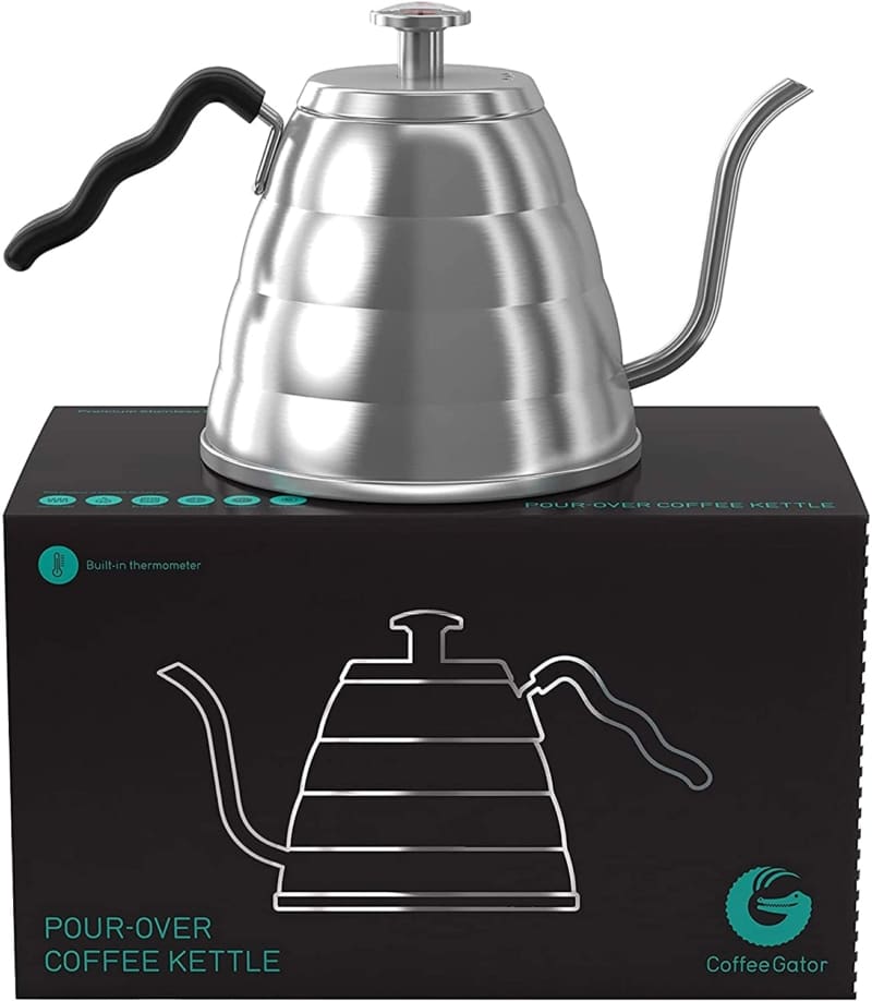 8. Gooseneck Kettle - Coffee Gator Pour Over Kettle