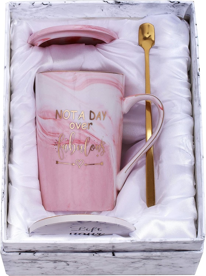 9. Jumway Not A Day Over Fabulous Mug - Birthday Gifts for Women  