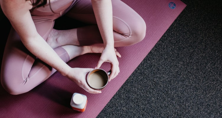 Drink coffee before your workout