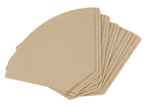 Unbleached paper filters