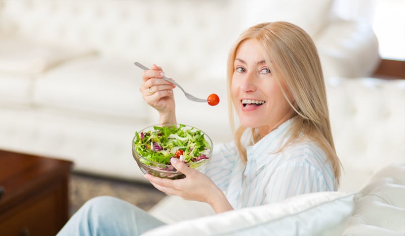 Yogurt and Green Vegetables are Good for Menopause