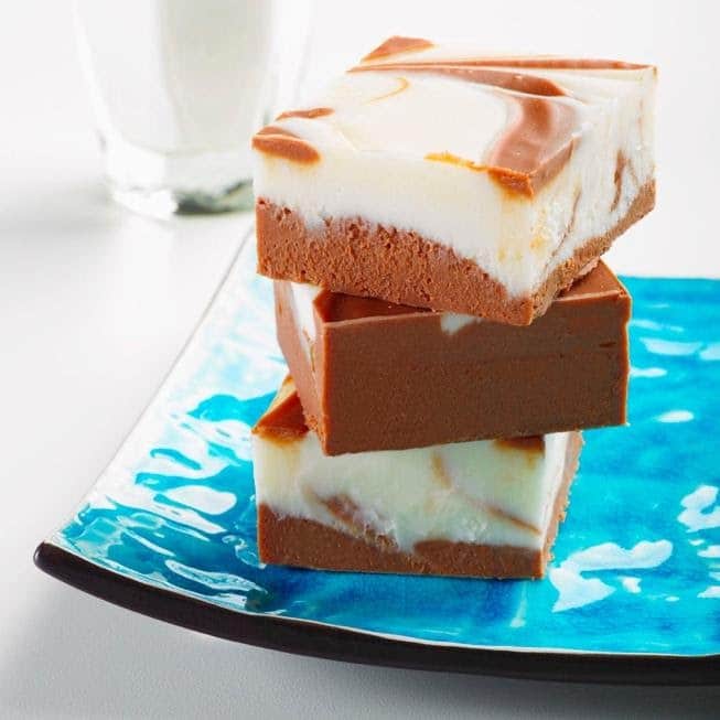 White Chocolate Cappuccino Fudge