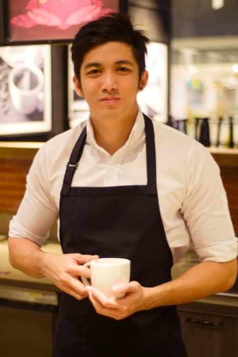 Face with a Good-Looking Barista, Become a Silly