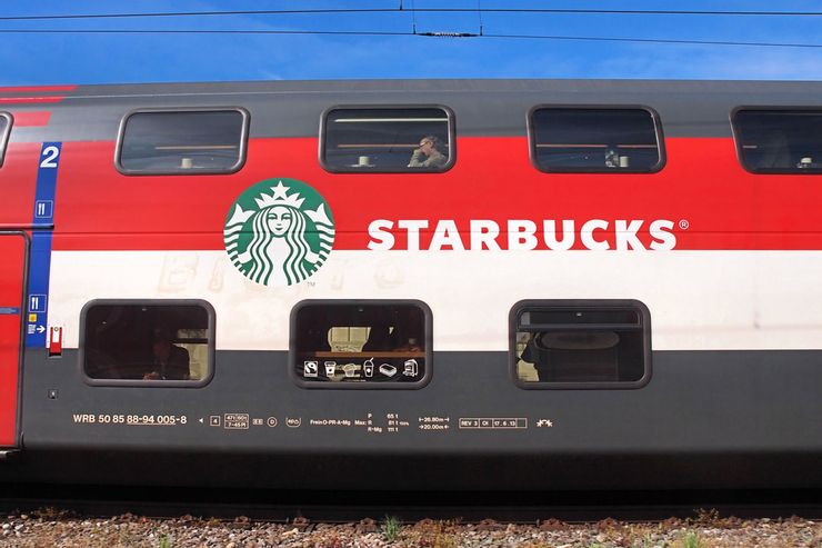  Starbucks Train, Switzerland
