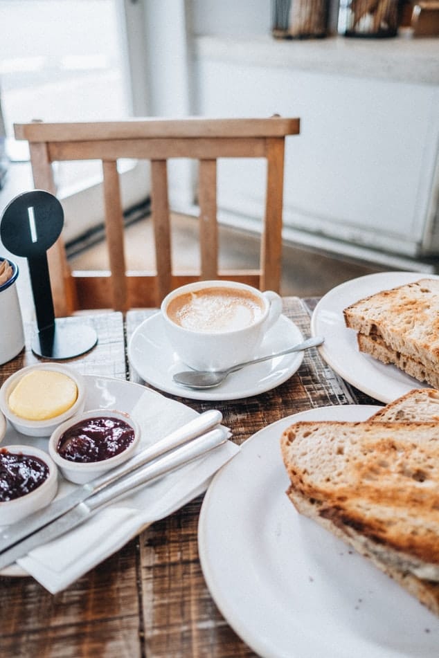 Early morning date is never too early for a coffee lover