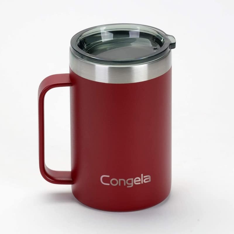 10. Congela Stainless Steel Insulated Coffee Mug  