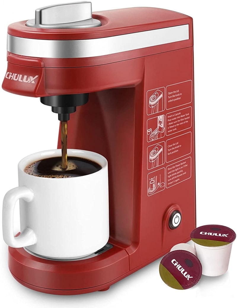 1. CHULUX Single Cup Coffee Maker