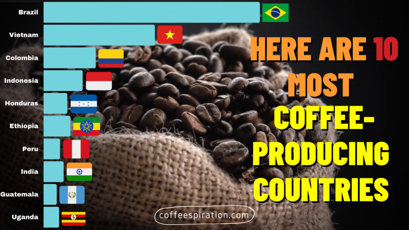 10 Most Coffee-Producing Countries In The World