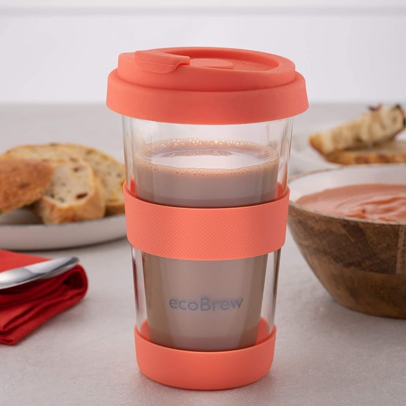 9. Eco Brew Double Wall Glass Tumbler  