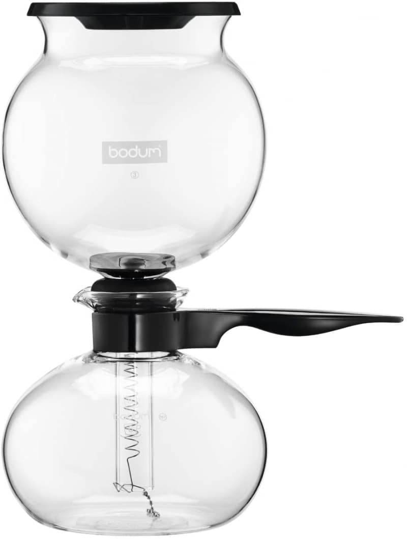 2. Bodum PEBO Glass Coffee Maker for Coffee Beans 