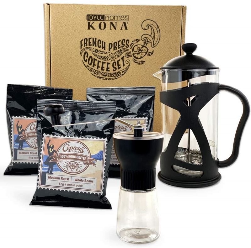 2. IdylcHomes KONA Best Coffee Gifts for Caffeine Lovers 