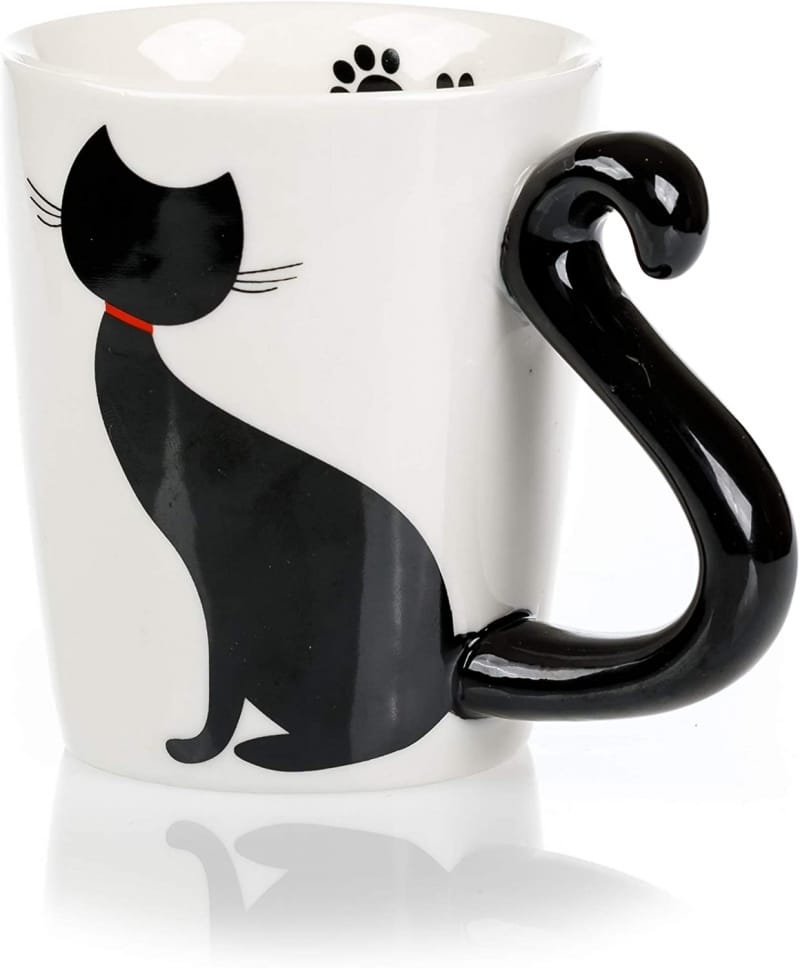 13. InFLOATables Cat Mug and Coaster Set