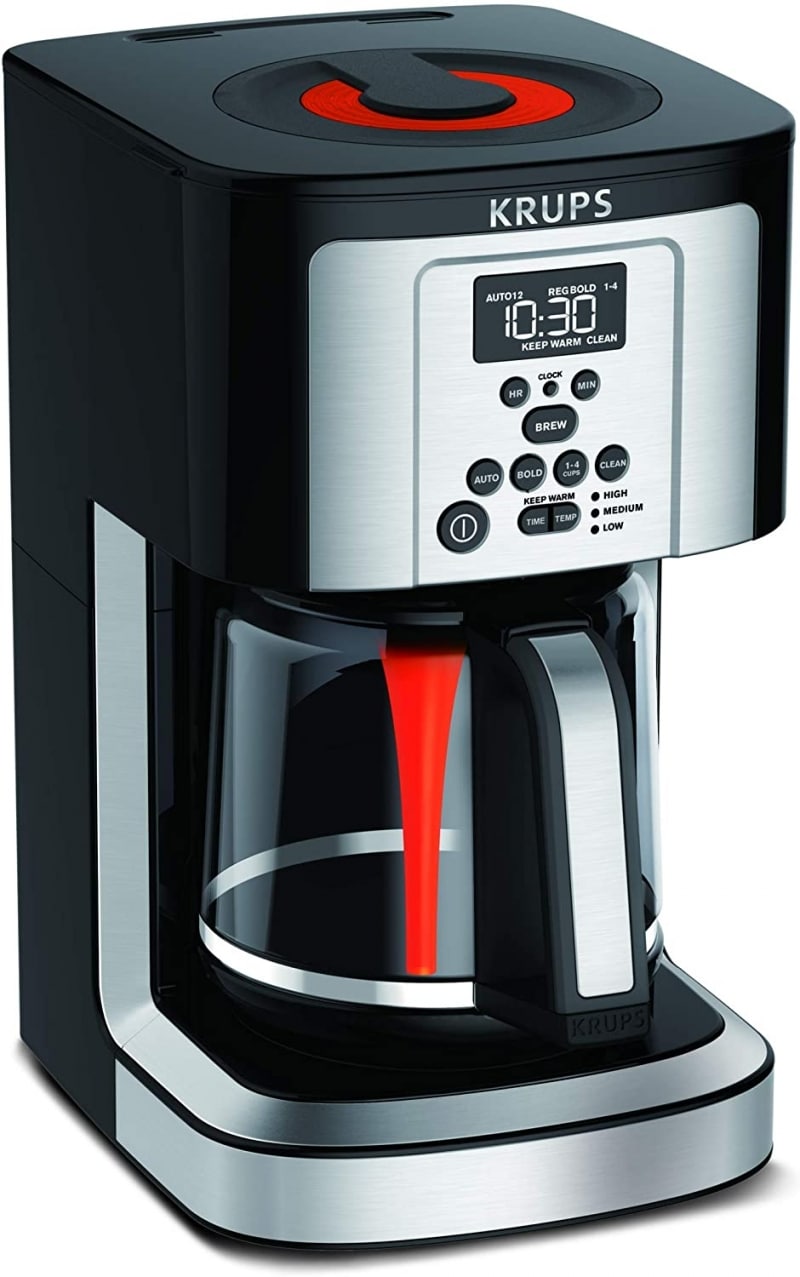 3. KRUPS EC324050 Savoy Programmable Krup Coffee Maker  