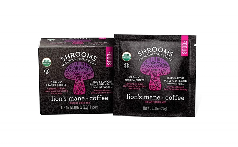 6. South Mill Shrooms FOCUS Mushroom Coffee