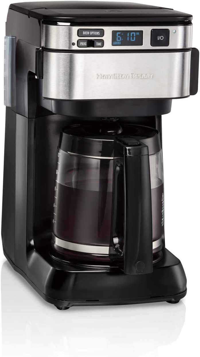 7. Hamilton Beach FrontFill 12 Cup Programmable Coffee Maker