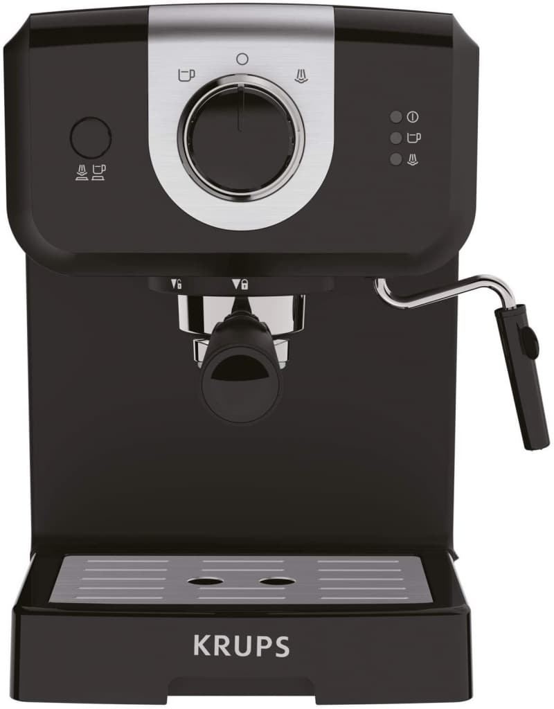 4. KRUPS XP3208 15 Cup of Coffee Pump Espresso and Cappuccino Coffee Maker 