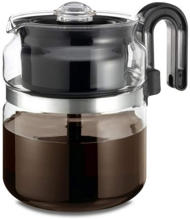 7. Medelco CAFÉ BREW COLLECTION Percolator Coffee Pot