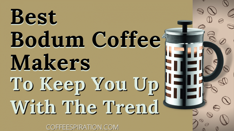 Best Bodum Coffee Makers To Keep You Up With The Trend in 2023