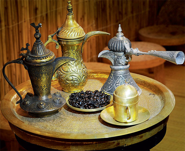 Antiques and Majlis at Coffee Museum Dubai