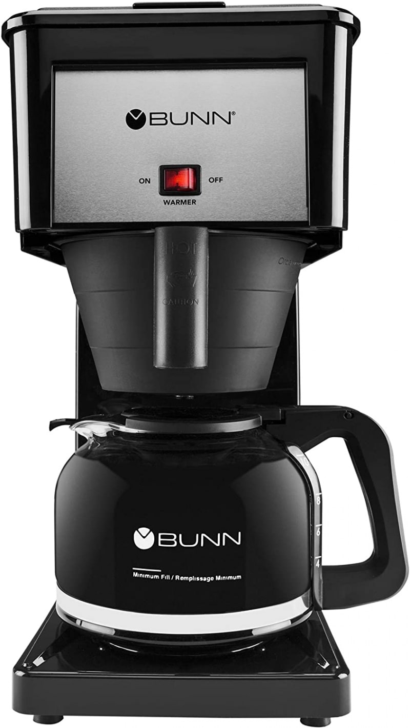 1. BUNN GRB Velocity Brew 10-Cup Home Coffee Brewer 