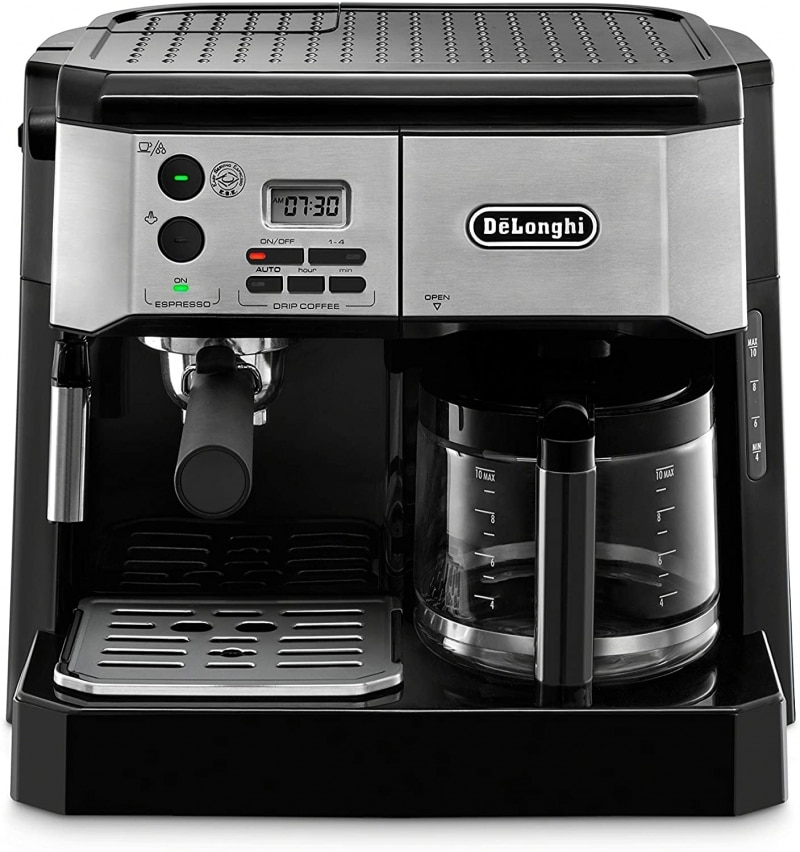 1. De’Longhi BCO430BM All-in-One Combination Maker & Espresso Machine