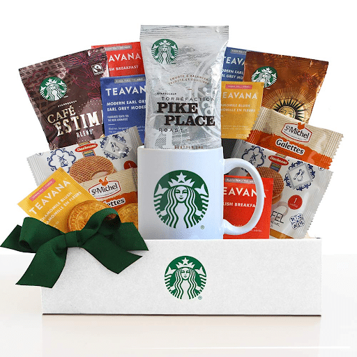10. California Delicious Starbucks Daybreak Gourmet Coffee Gift Basket 