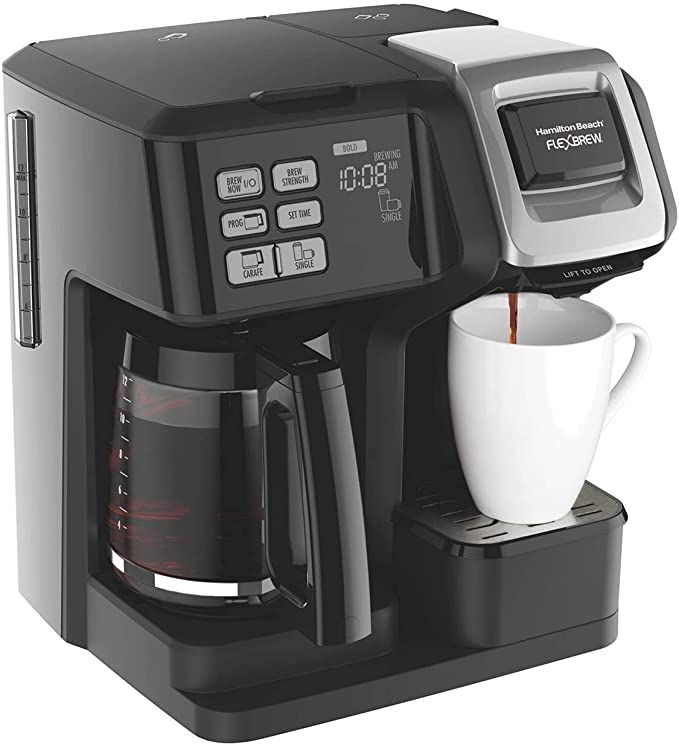 10. Hamilton Beach FlexBrew 49957 2-Way Coffee Maker 