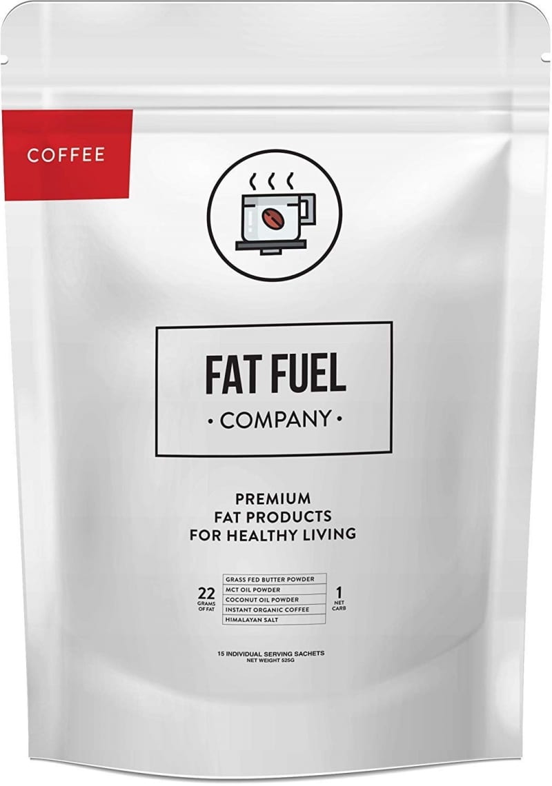 10. The Fat Fuel Organic Instant Keto Coffee 