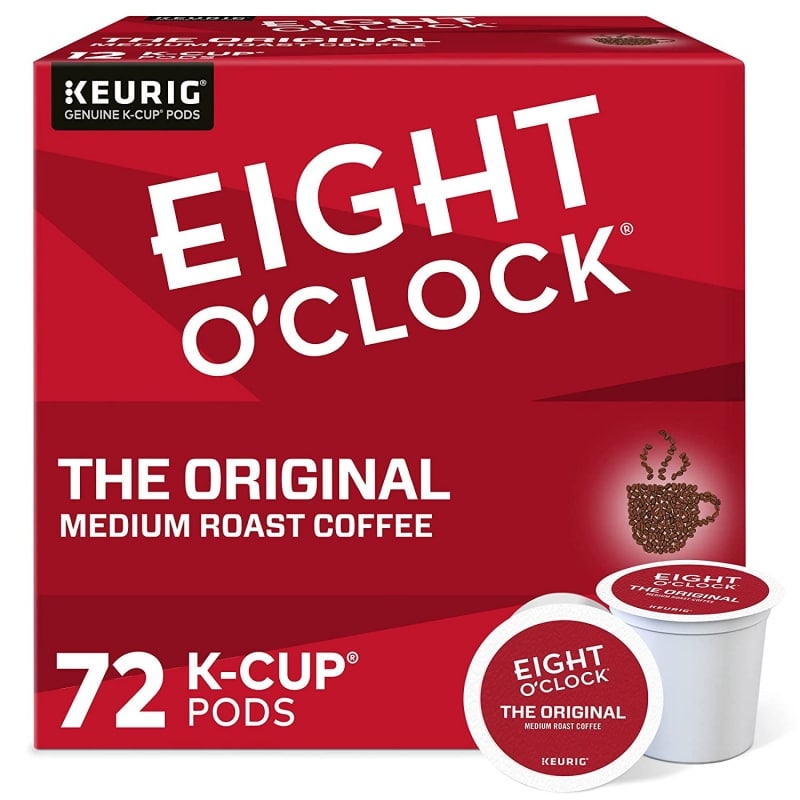 11. Eight O'Clock Medium Roast Coffee Pods 